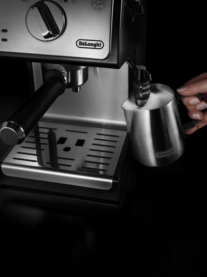 De'Longhi ECP35.31Traditional Barista Pump Espresso Machine, Coffee and Cappuccino Maker, Black