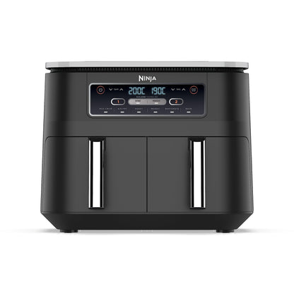Ninja Foodi Dual Zone Digital Air Fryer, 2 Drawers, 7.6L, 6-in-1, Uses No Oil, Air Fry, Max Crisp, Roast
